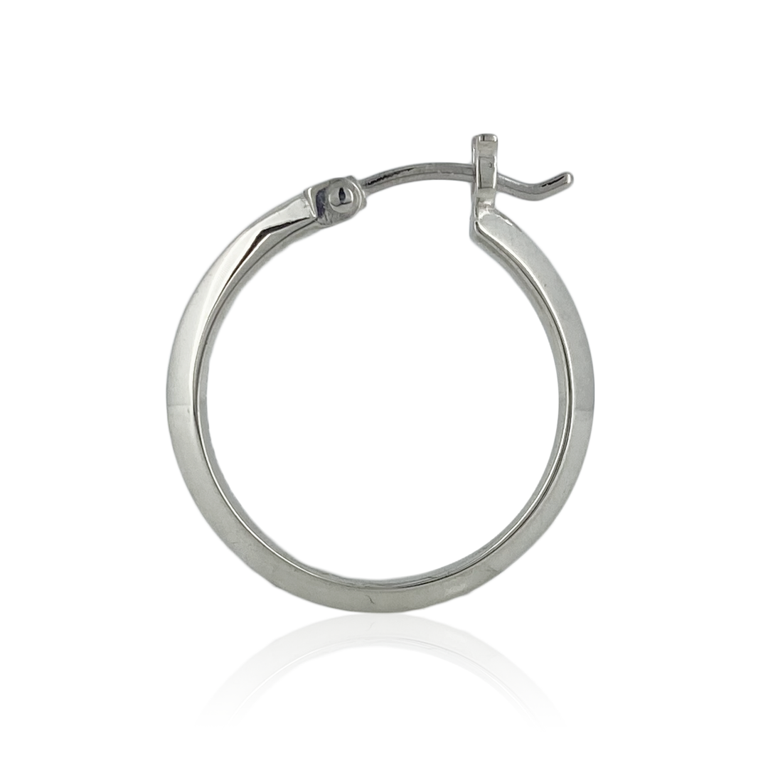 FINE TRIANGLE WIRE HOOP PIERCE L(片耳用) / FE-021