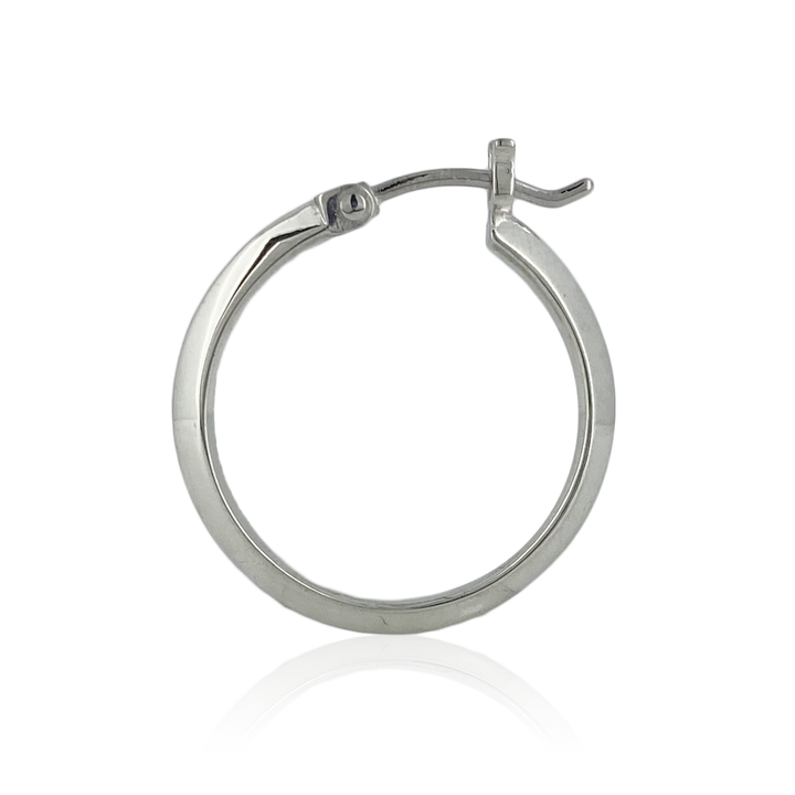 FINE TRIANGLE WIRE HOOP PIERCE L(片耳用) / FE-021