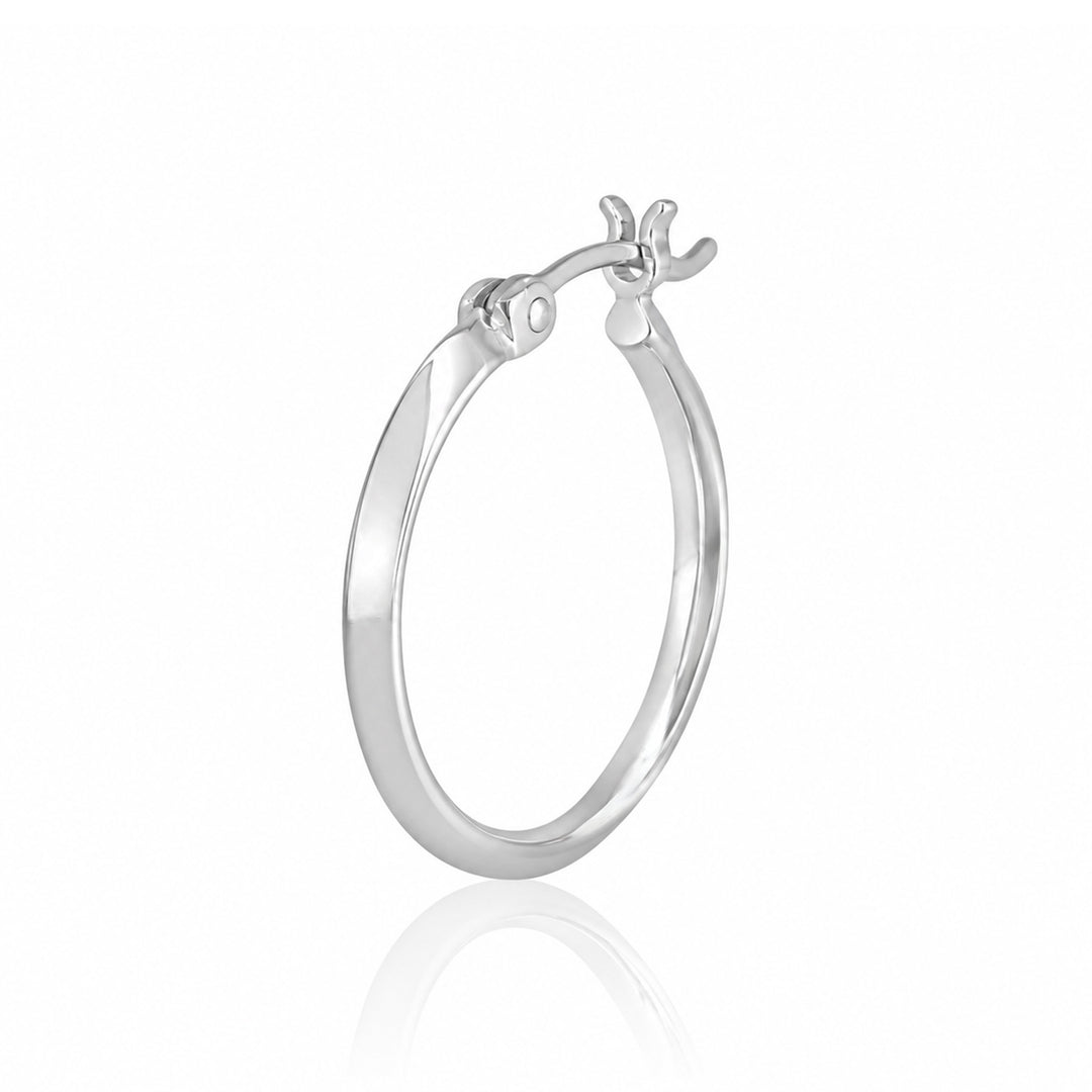 FINE TRIANGLE WIRE HOOP PIERCE L(片耳用) / FE-021