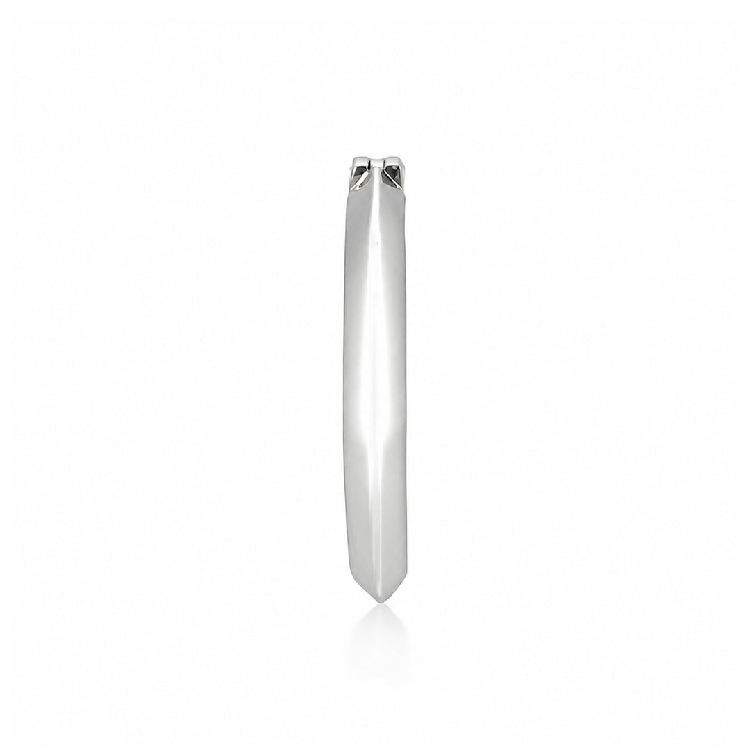 FINE TRIANGLE WIRE HOOP PIERCE L(片耳用) / FE-021