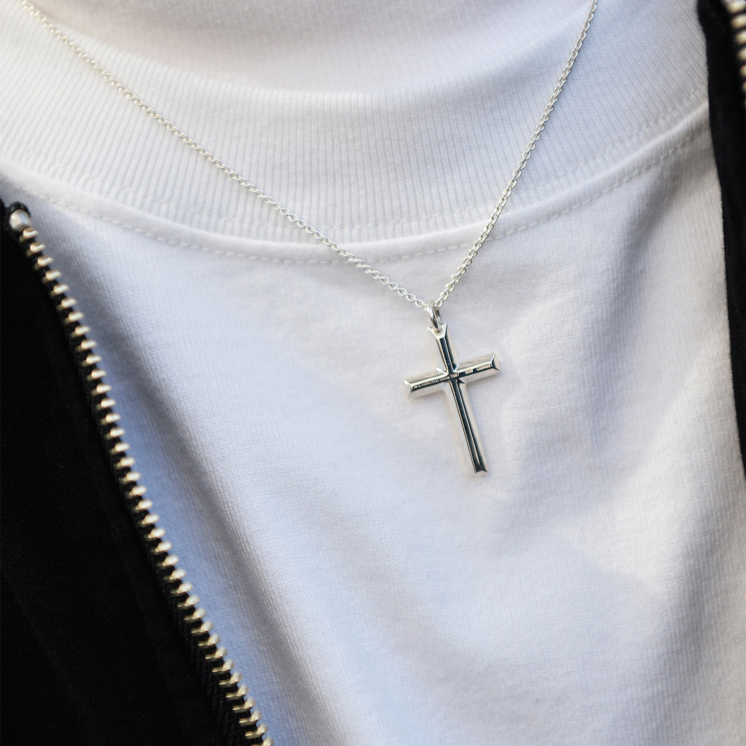 FINE CROSS PENDANT / FP-001