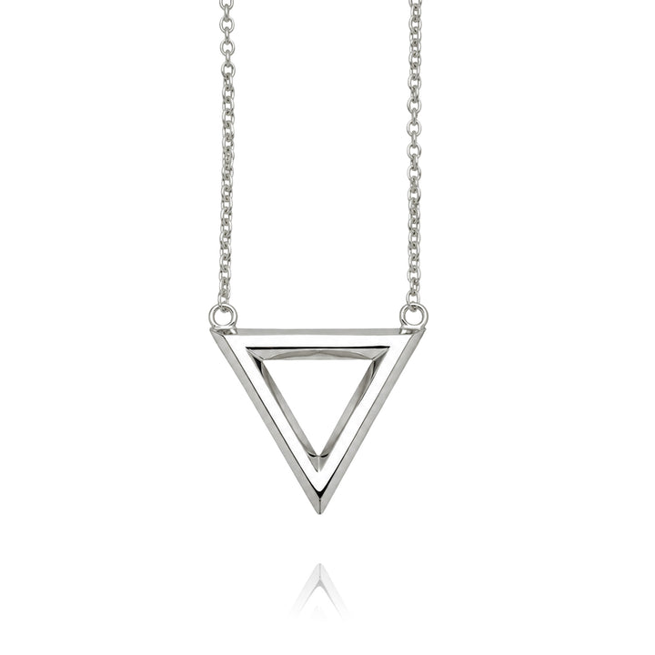 FINE TRIANGLE NECKLACE / FP-004