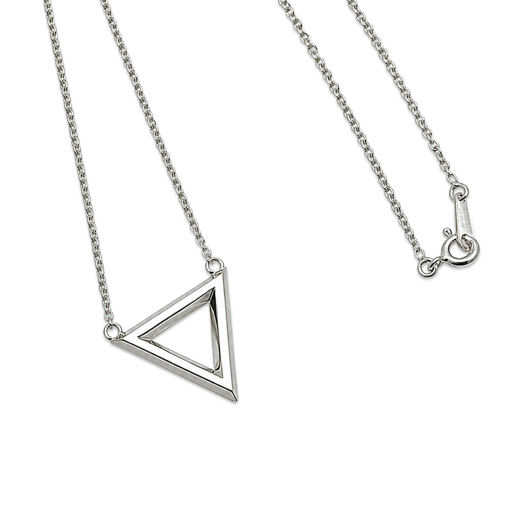 FINE TRIANGLE NECKLACE / FP-004