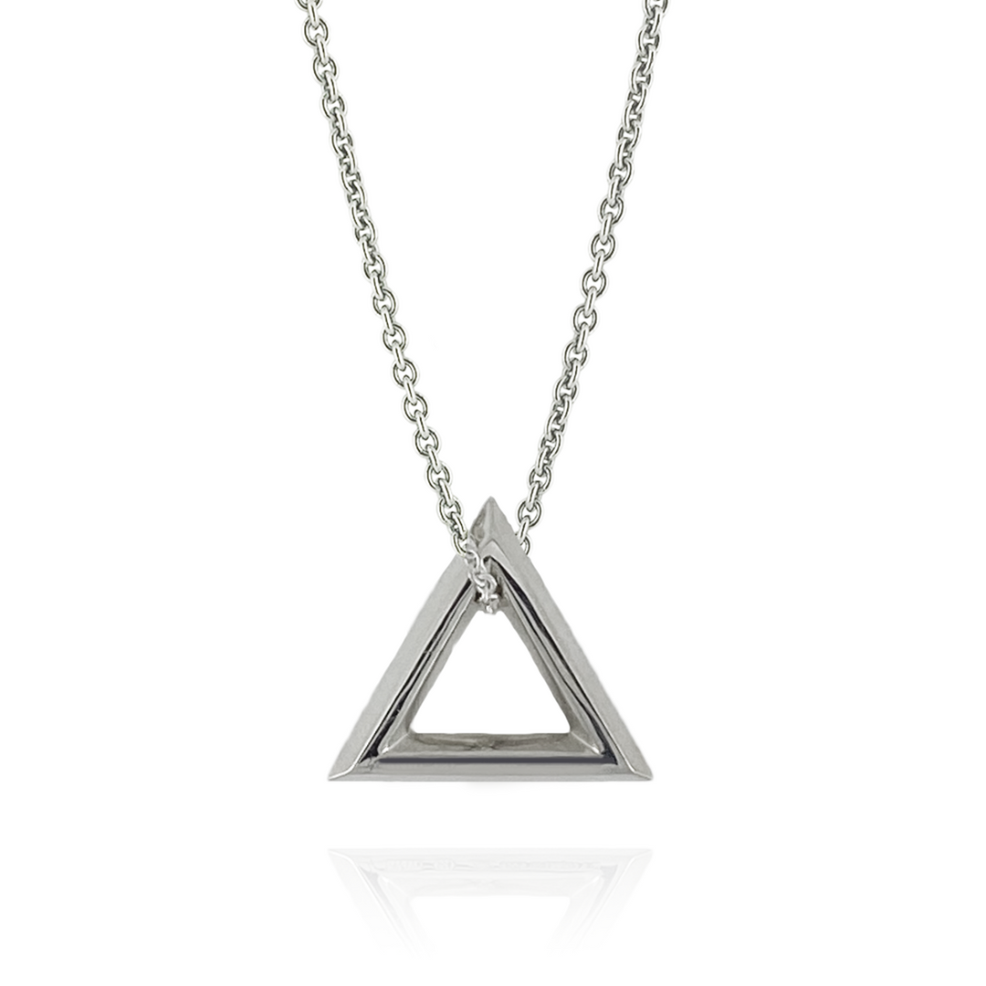 FINE TRIANGLE PENDANT