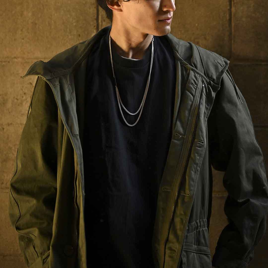 FINE LONG CHAIN NECKLACE DOUBLE / FP-006