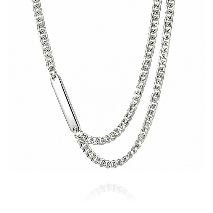 FINE LONG CHAIN NECKLACE DOUBLE / FP-006