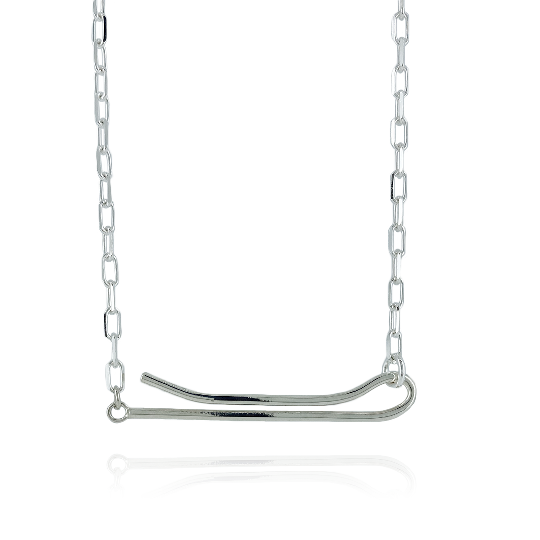 FINE R PIN NECKLACE / FP-009