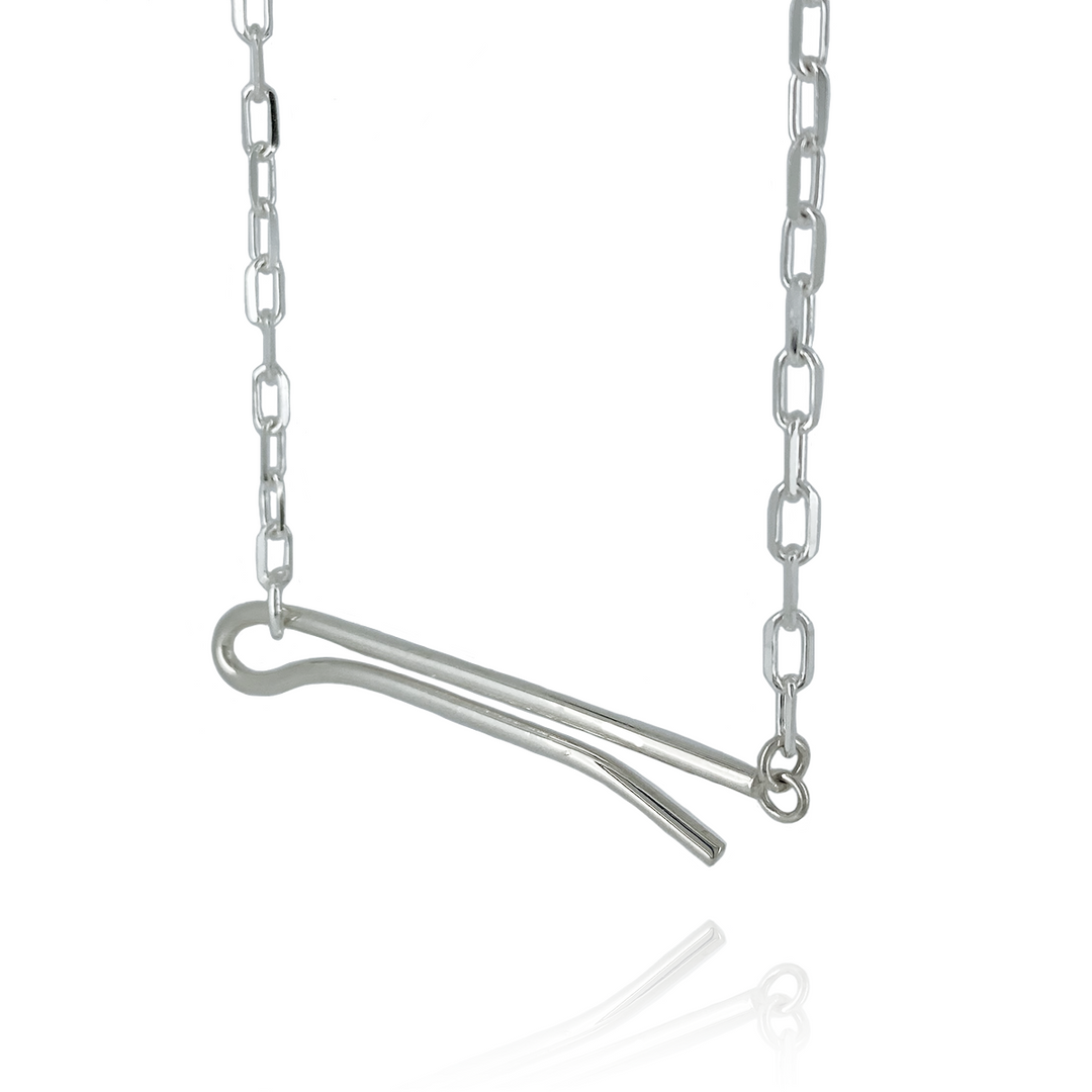 FINE R PIN NECKLACE / FP-009