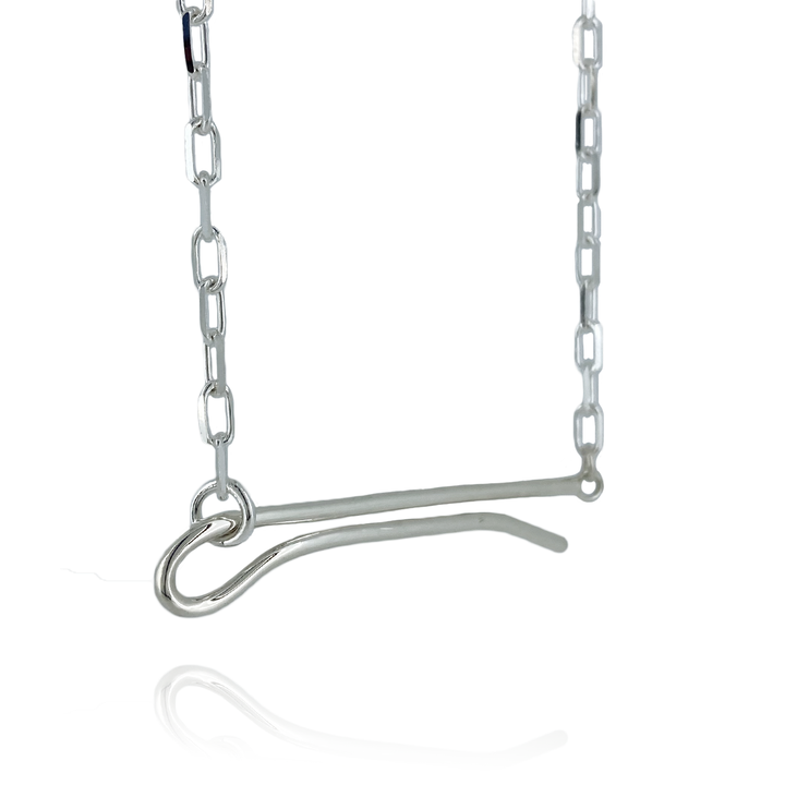 FINE R PIN NECKLACE / FP-009