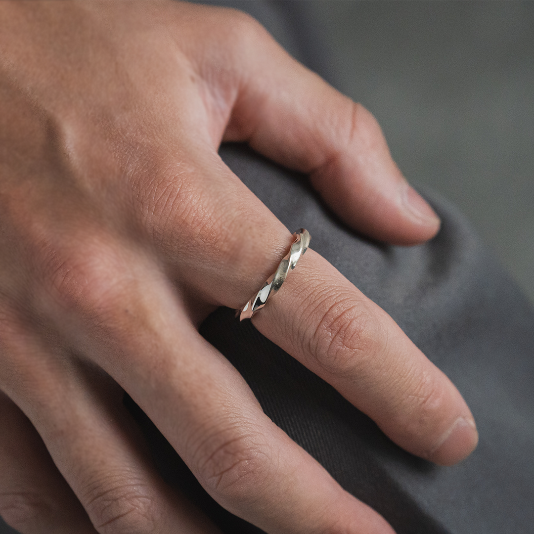 精細扭線無線戒指 / FR-006