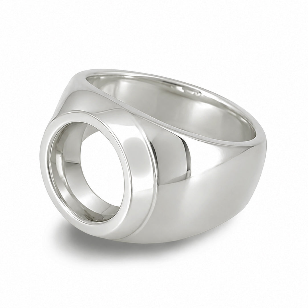 CIRCLE SIGNET RING / FR-010