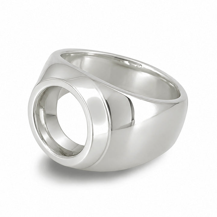CIRCLE SIGNET RING / FR-010