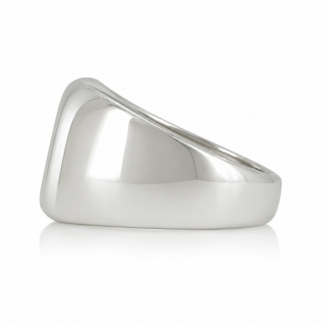 CIRCLE SIGNET RING / FR-010