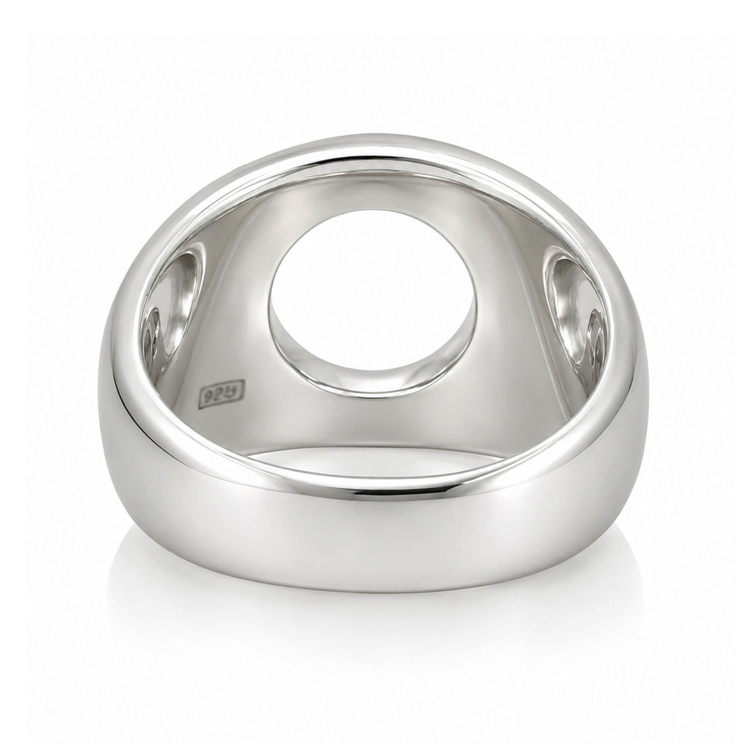 CIRCLE SIGNET RING / FR-010
