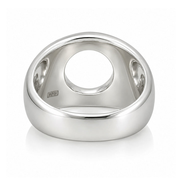 CIRCLE SIGNET RING / FR-010