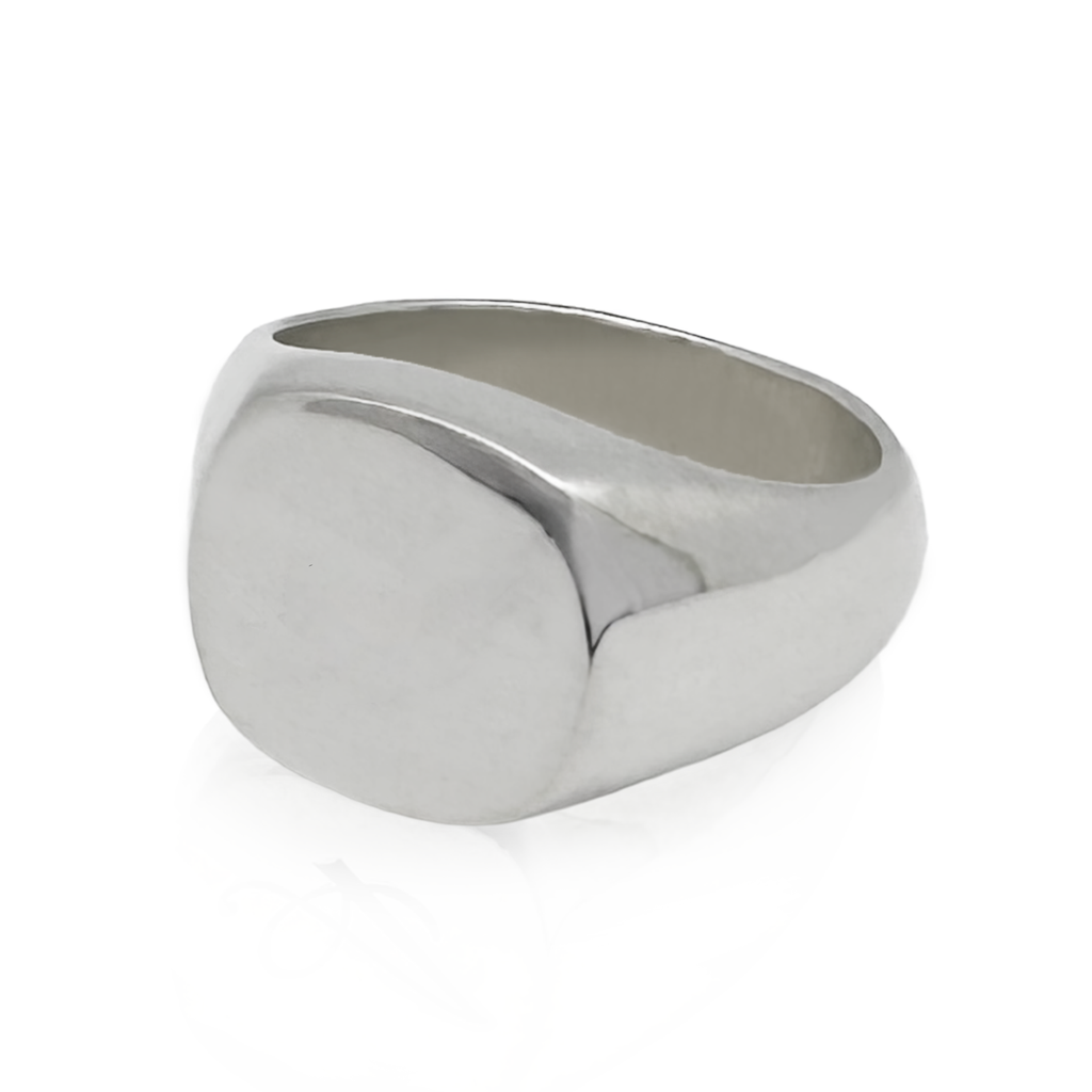 SQUARE SIGNET RING / FR-011 – BLESS