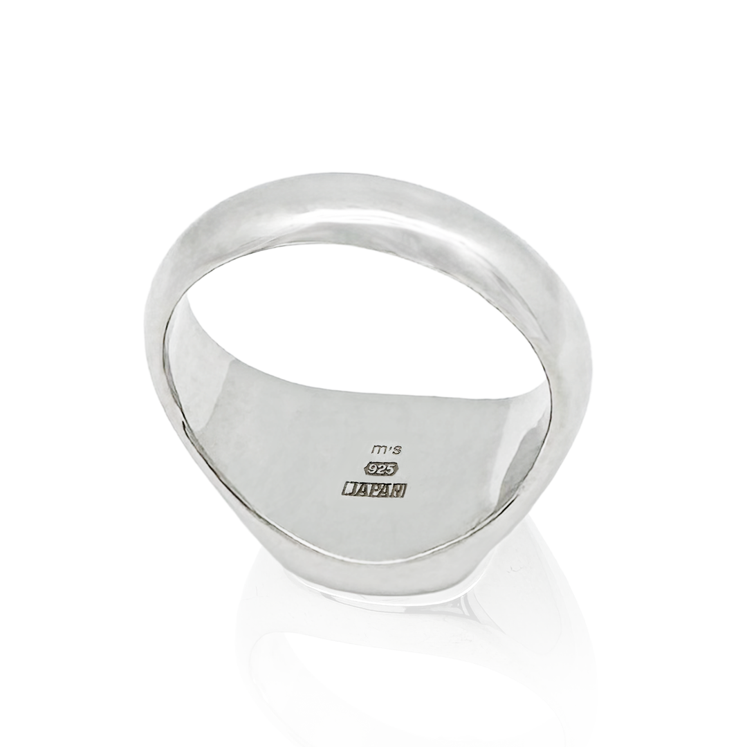 SQUARE SIGNET RING / FR-011