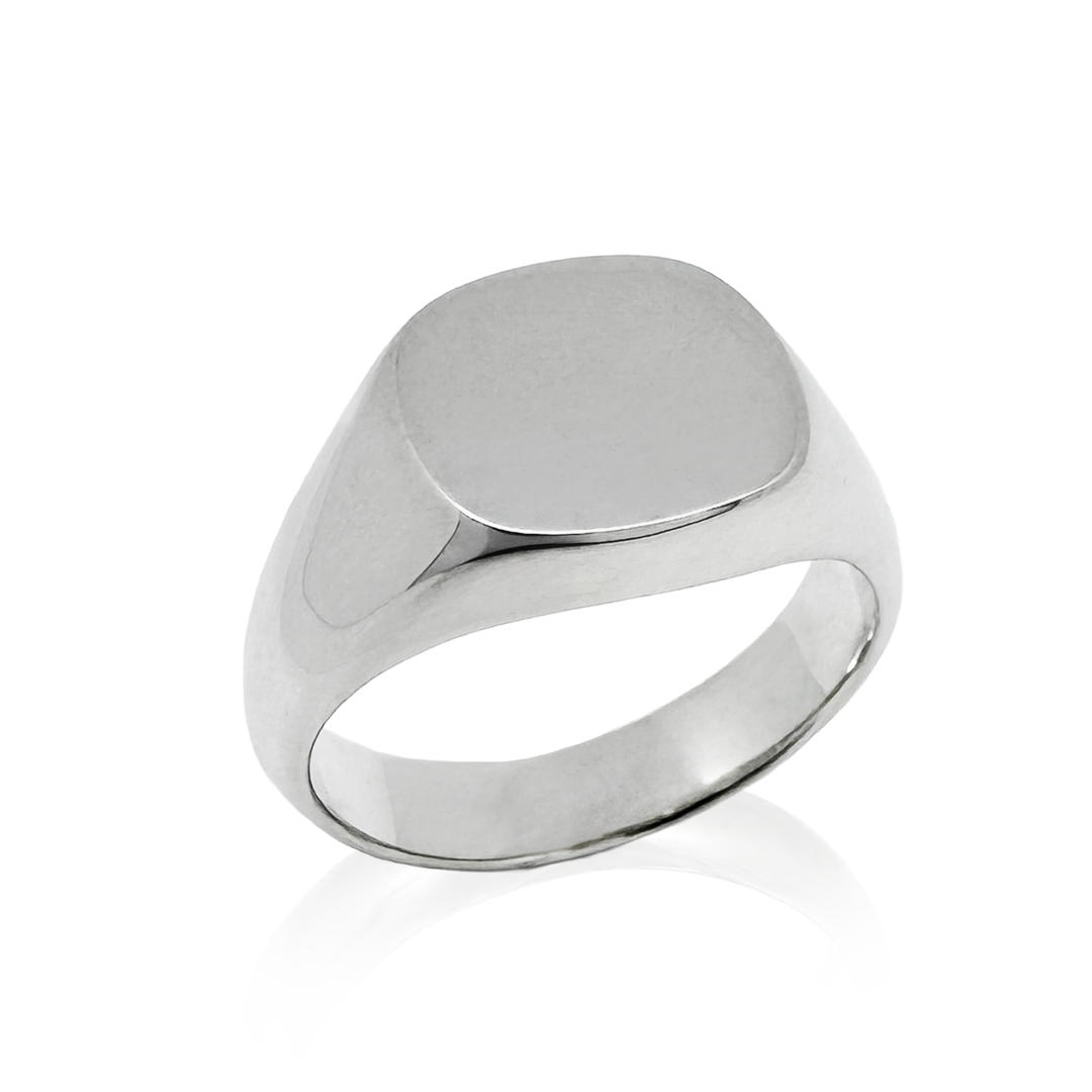 SQUARE SIGNET RING / FR-011