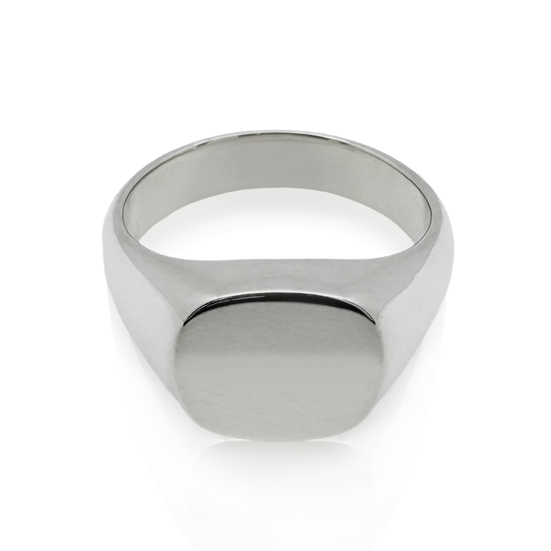 SQUARE SIGNET RING / FR-011