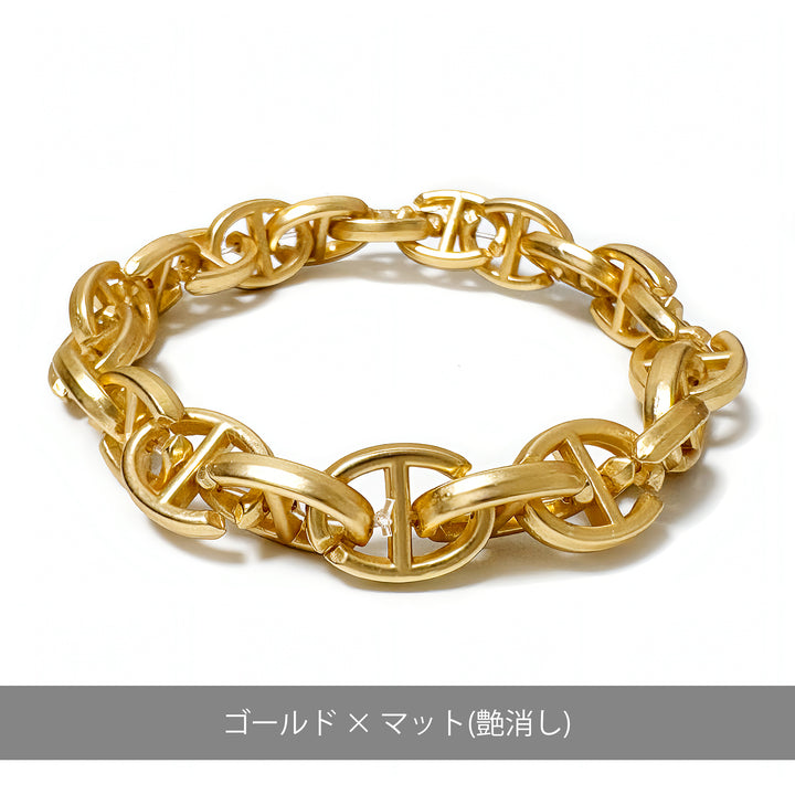 アンカーリンク エラスティック ブレスレット(フリーサイズ) / JB-3018〜JB-3021