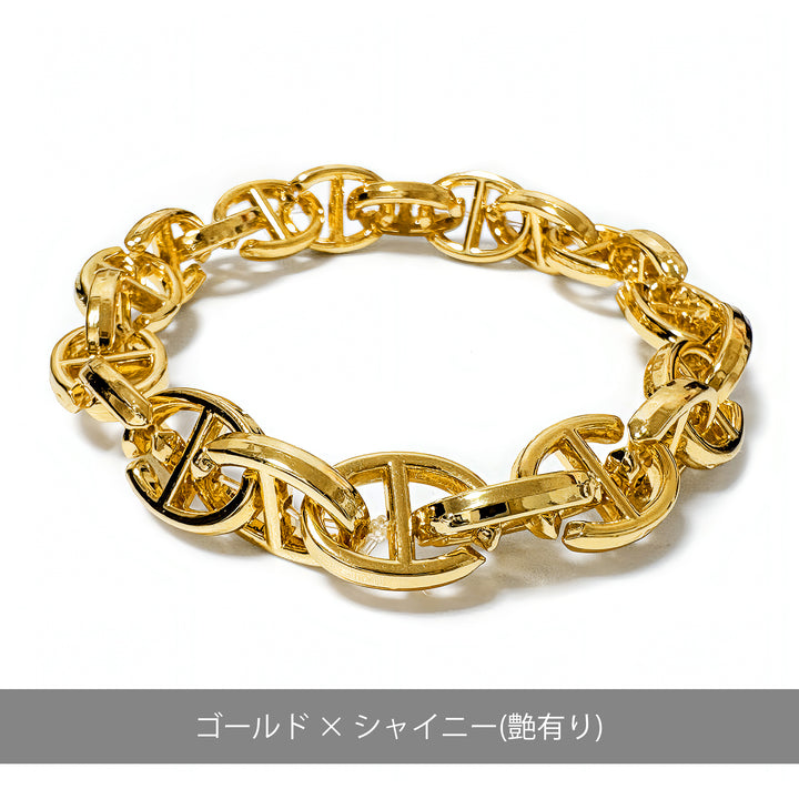 アンカーリンク エラスティック ブレスレット(フリーサイズ) / JB-3018〜JB-3021