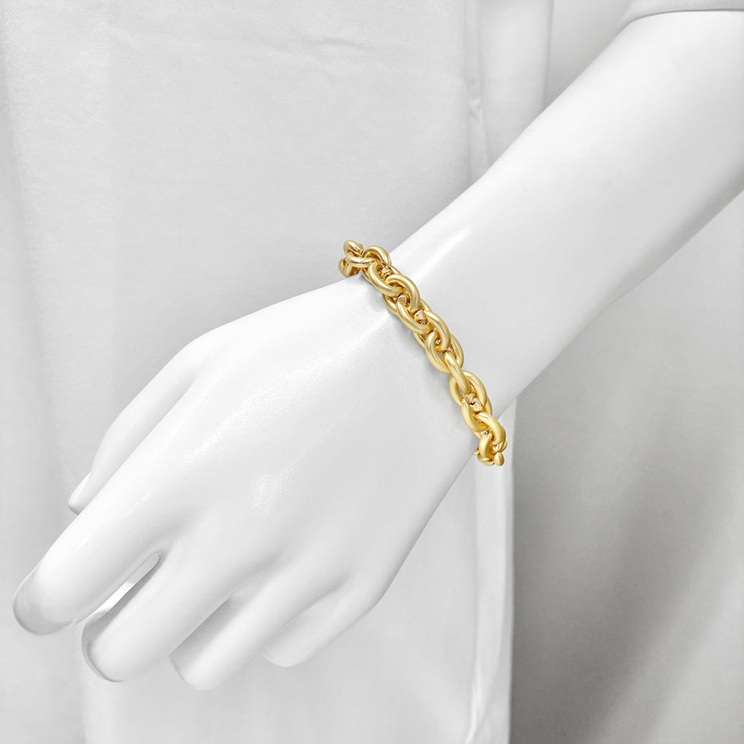 ボールドチェーン エラスティック ブレスレット(フリーサイズ) / JB-3022〜JB-3025