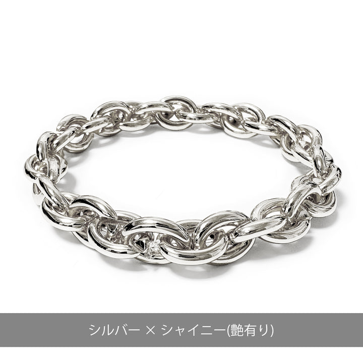 ボールドチェーン エラスティック ブレスレット(フリーサイズ) / JB-3022〜JB-3025