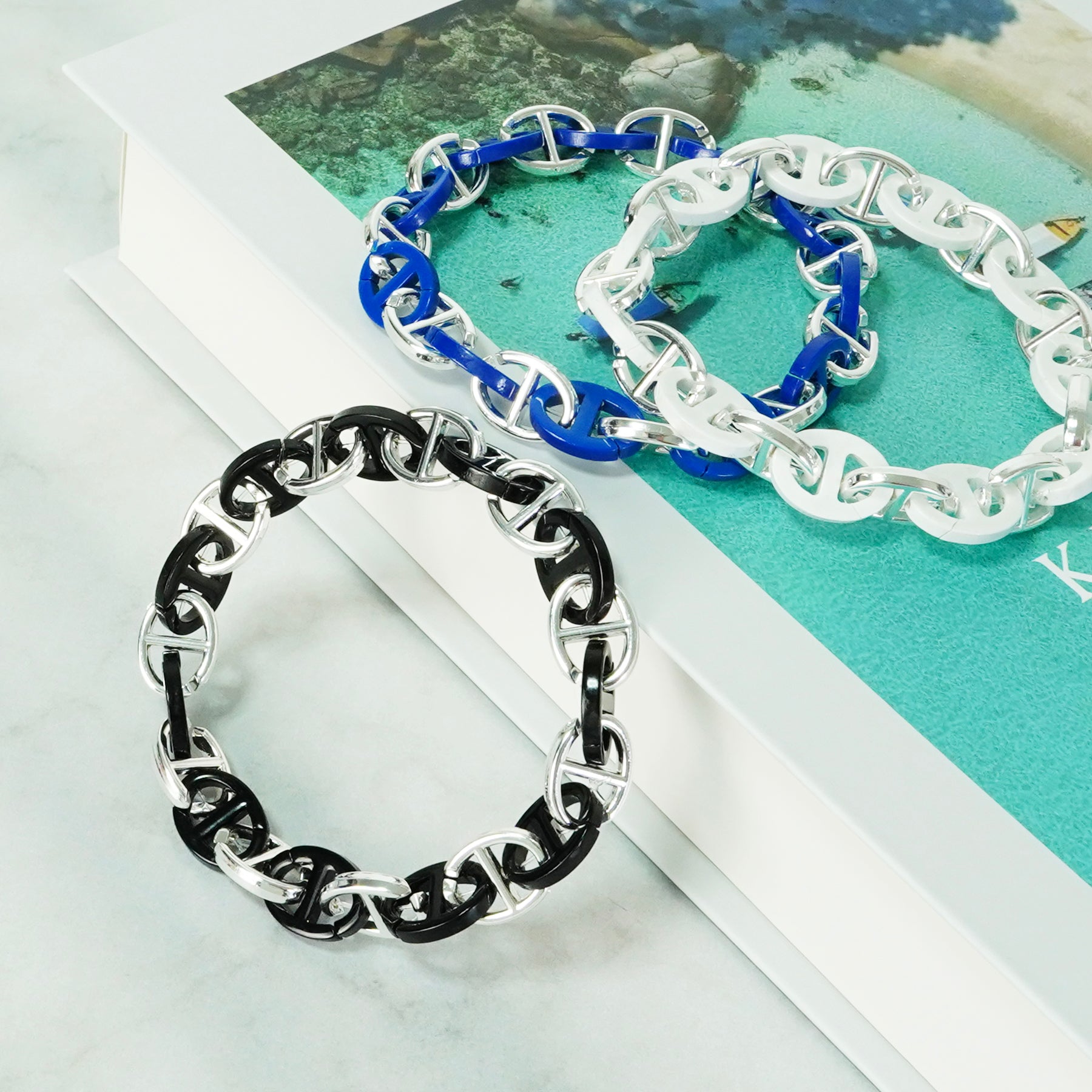 アンカーブレスレット(フリーサイズ) / JB-3000〜3010 – BLESS