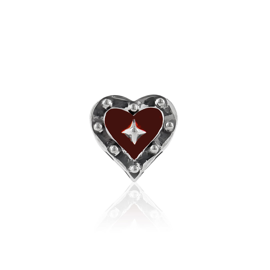 PLAYING CARDS HEART PIERCE(片耳用) / M0431