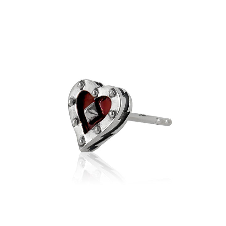 PLAYING CARDS HEART PIERCE(片耳用) / M0431