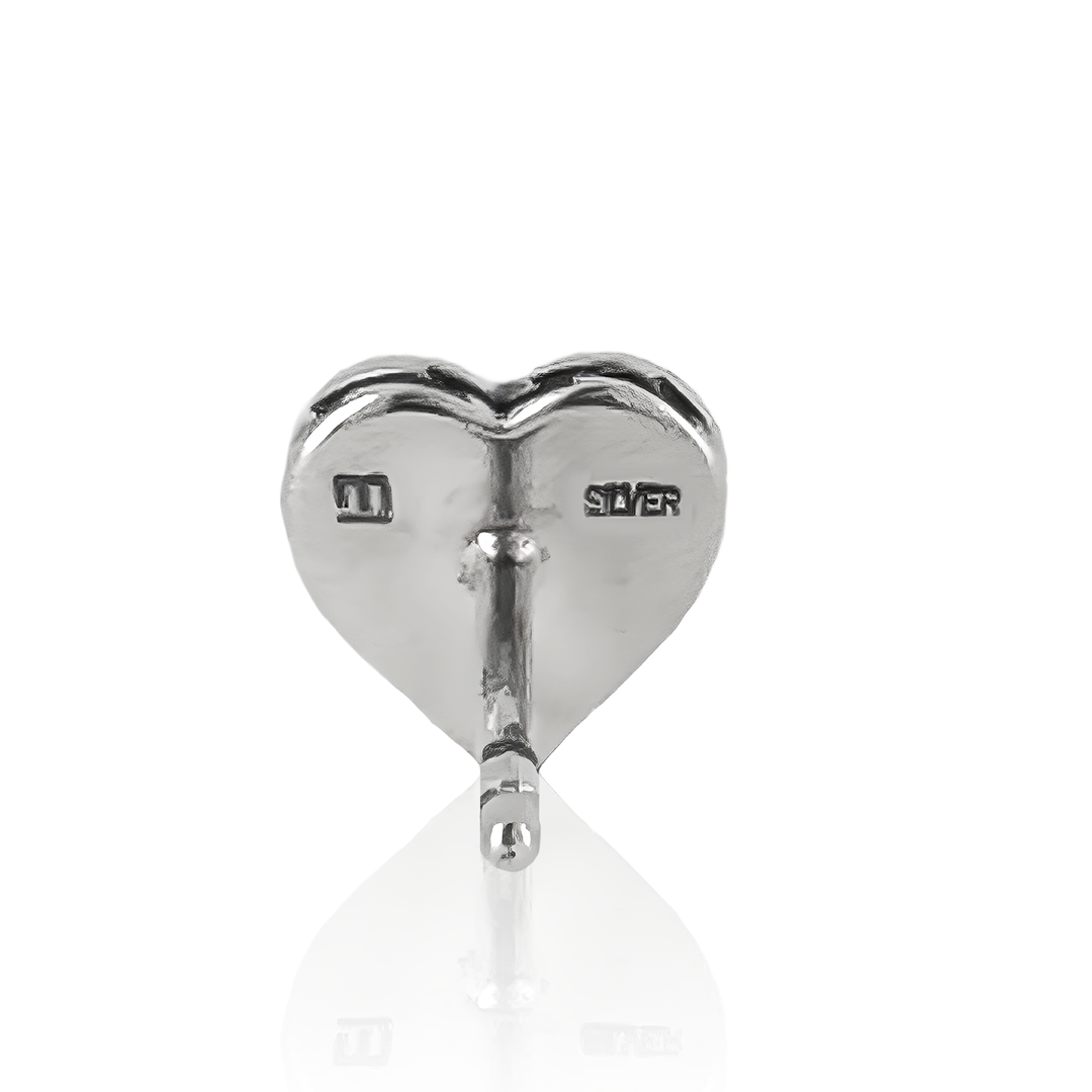 PLAYING CARDS HEART PIERCE (for one ear) / M0431