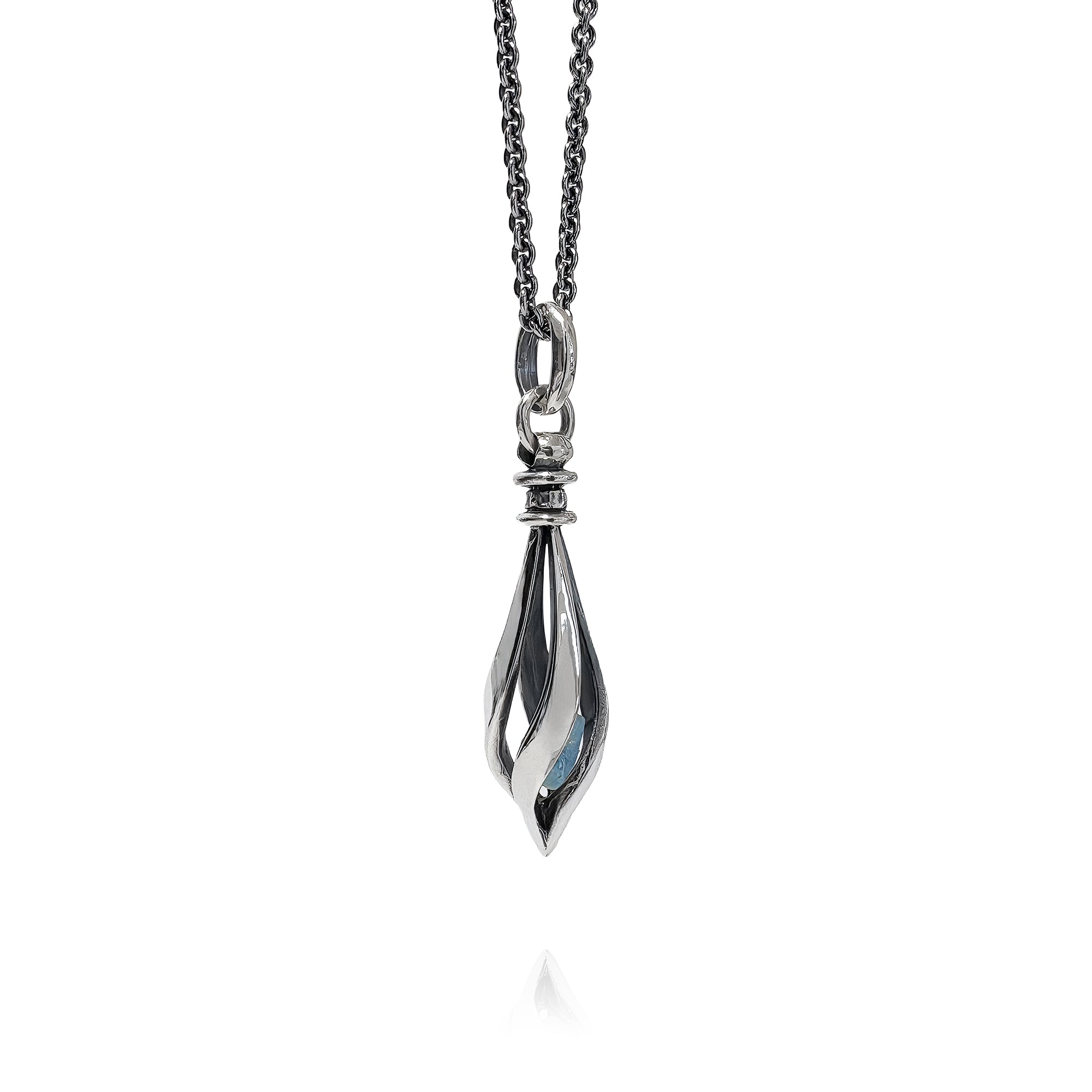 GEM STONE PENDULUM PENDANT / MAO-055 – BLESS