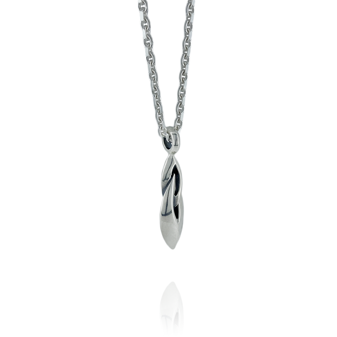 SHARP DOUBLE RING PENDANT M / MC-203
