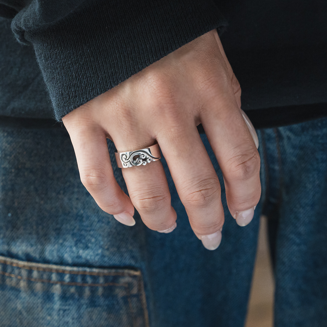 上質な永遠の誓い♥【HERMES】Ever Heraklas リング WING HEART PAIR RING WOMEN / MC-376 – BLESS