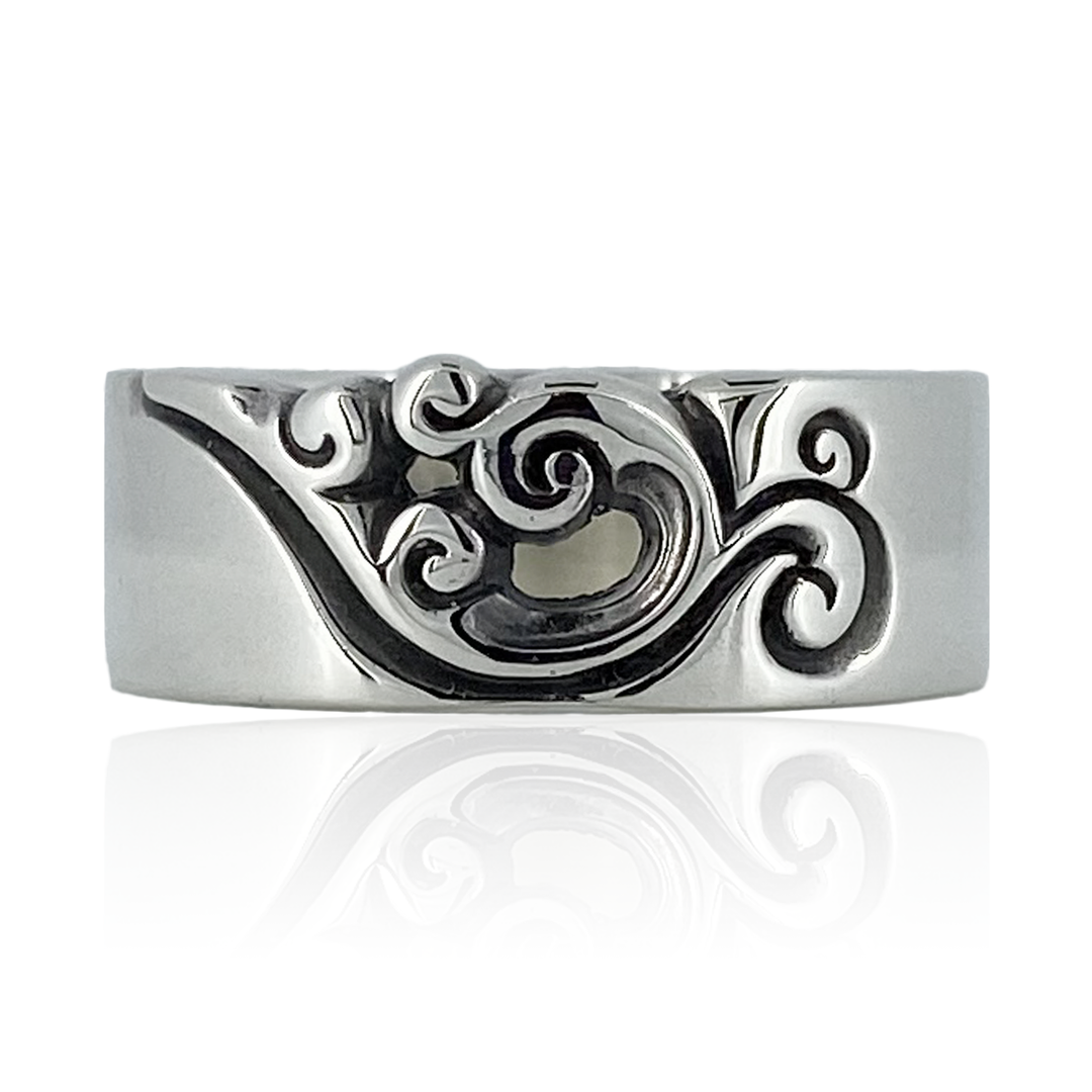 WING HEART PAIR RING MEN