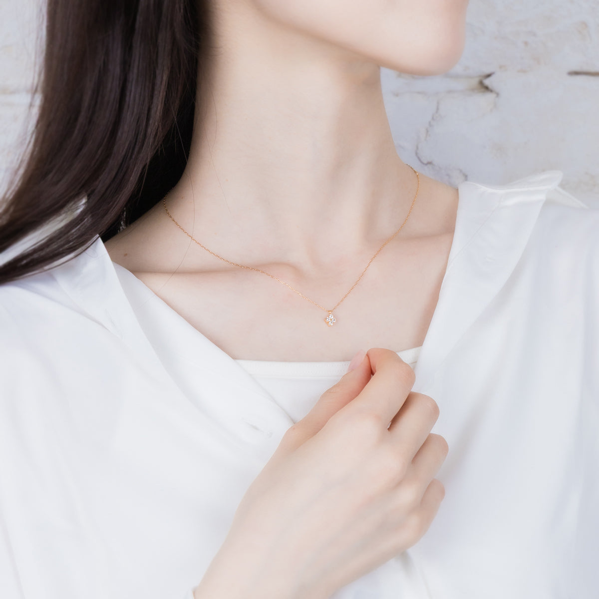 4クローバーネックレス / PTN-110 – BLESS