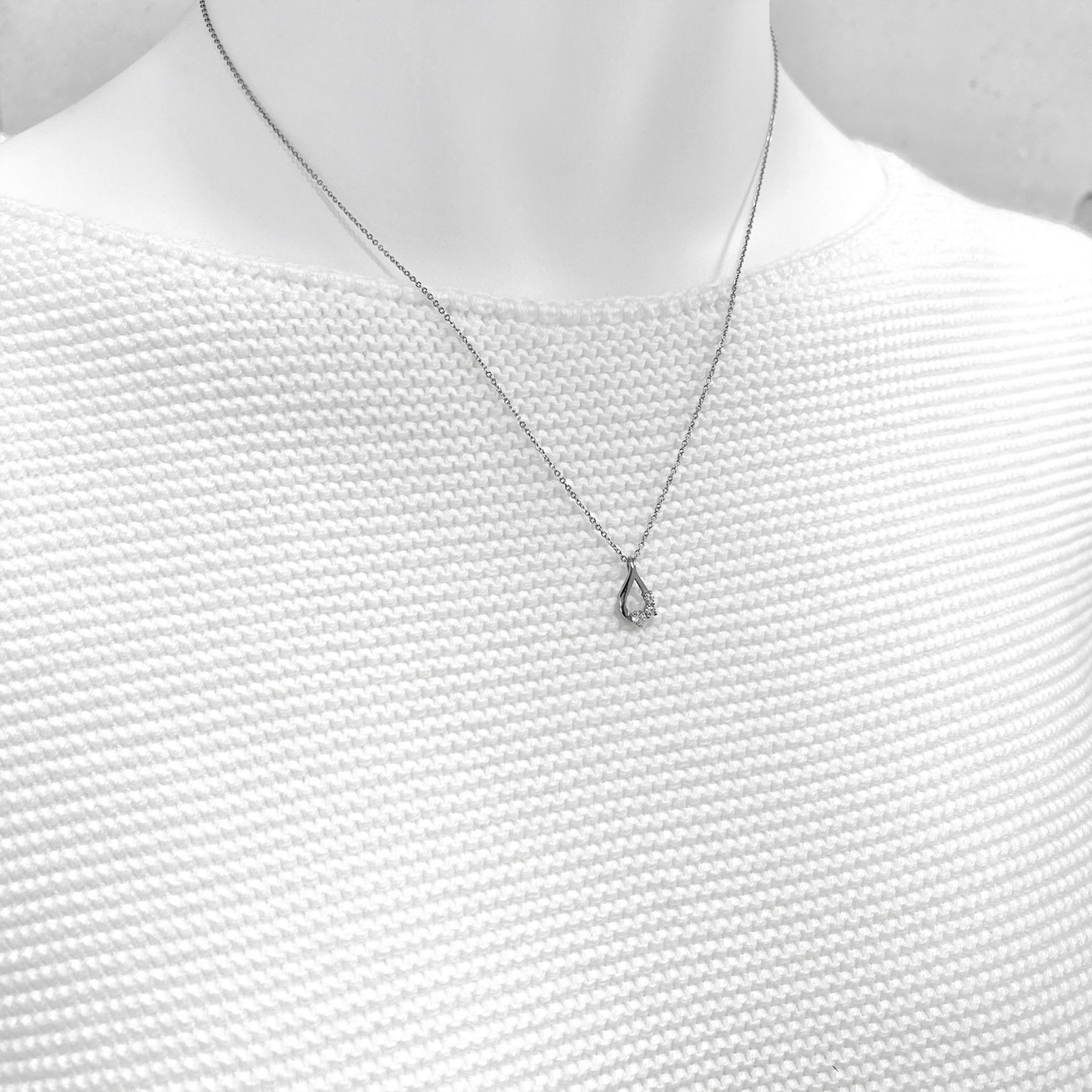 オープンドロップネックレス / PTN-122 – BLESS