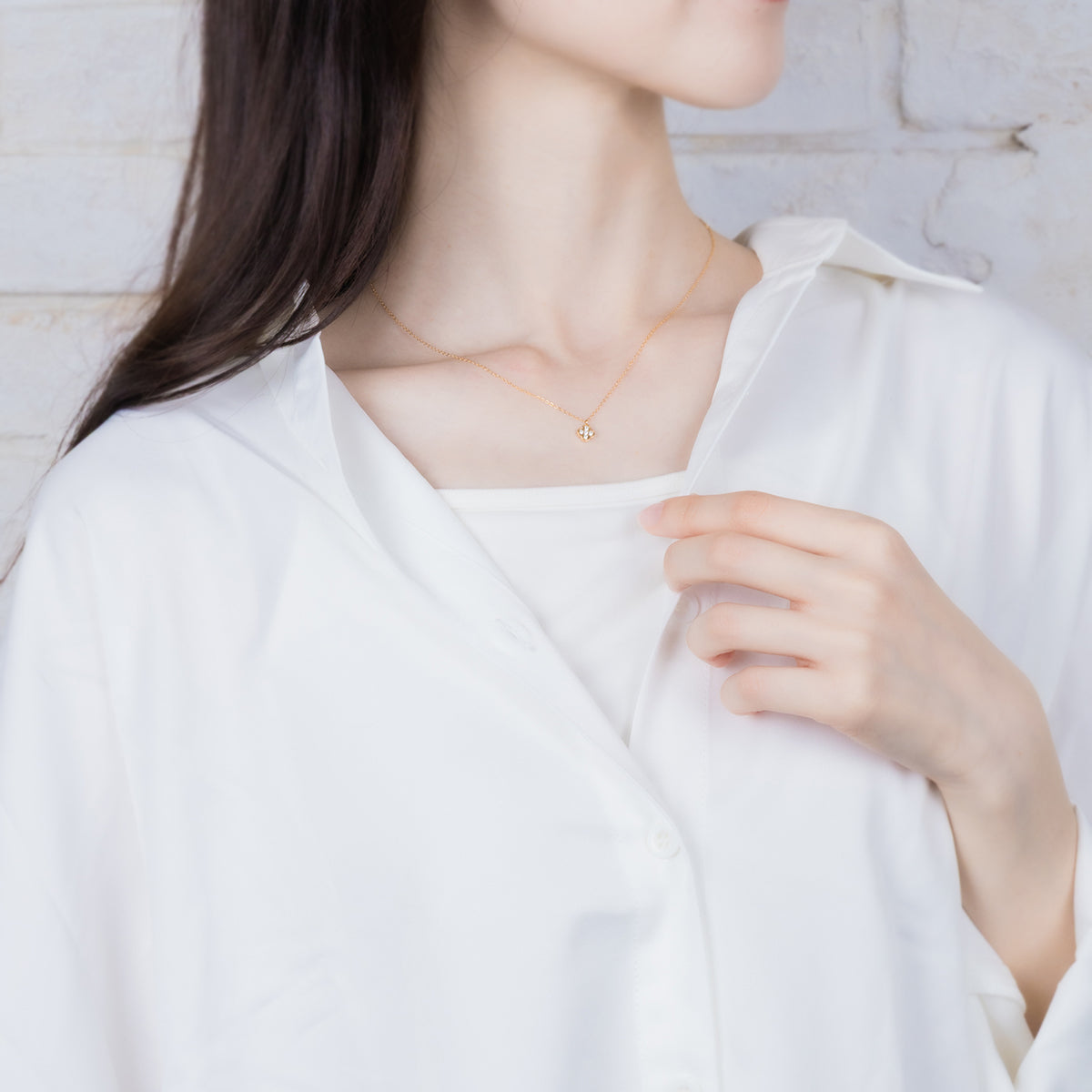 4クローバーネックレス / PTN-159 – BLESS