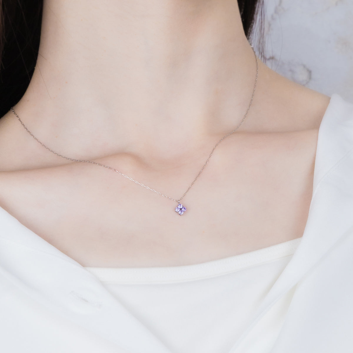 4クローバーネックレス / PTN-164 – BLESS