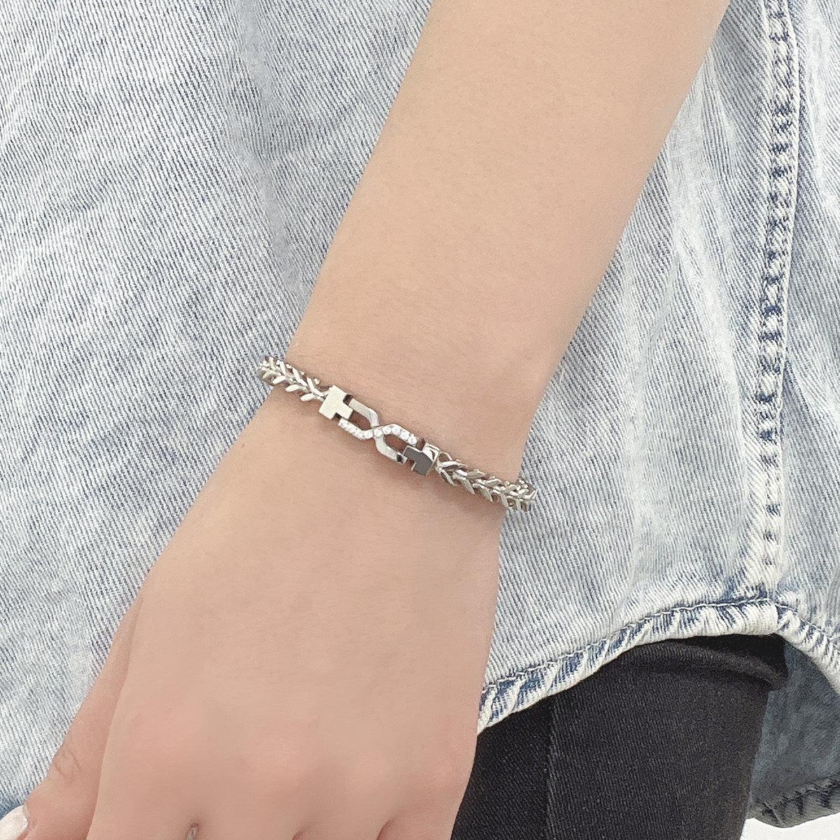 クロスチェーンブレスレット(S) / SGB-114 – BLESS