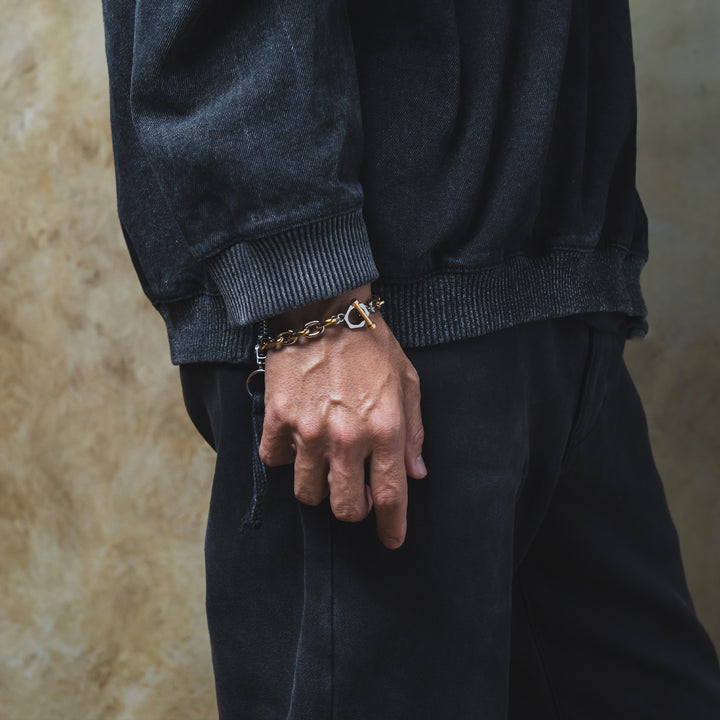 マンテルチェーンブレスレット(L) / SGB-285