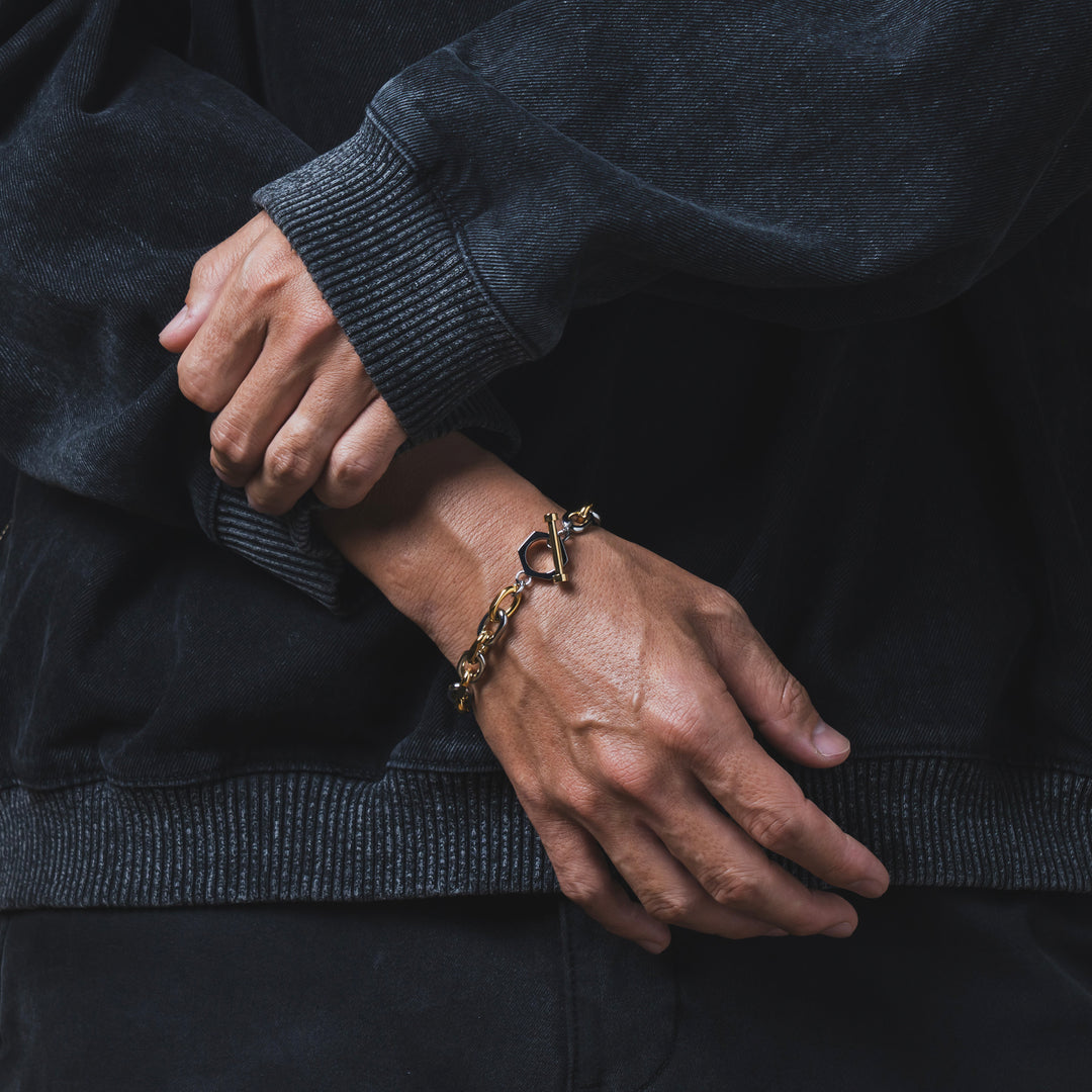 マンテルチェーンブレスレット(L) / SGB-285