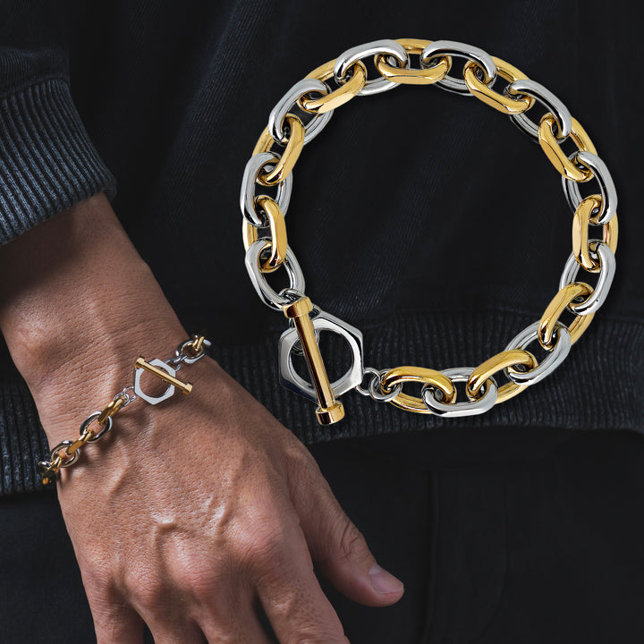 マンテルチェーンブレスレット(L) / SGB-285