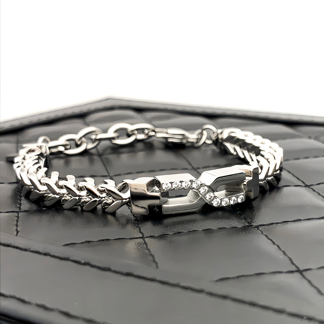 Cross Chain Bracelet (L) / SGB-115