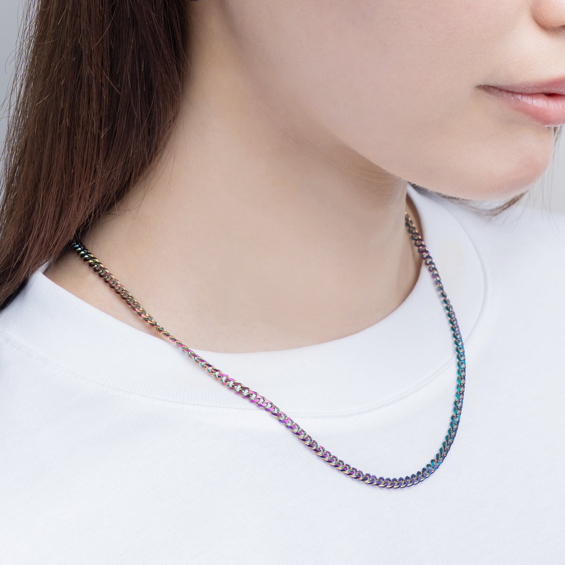 希少✨コーチ　アクセサリーポーチ　パープル　シークィン　スパンコール　チェーン COACH】コーチ クロスグレインレザー ジェムストーン 花柄 フラワー