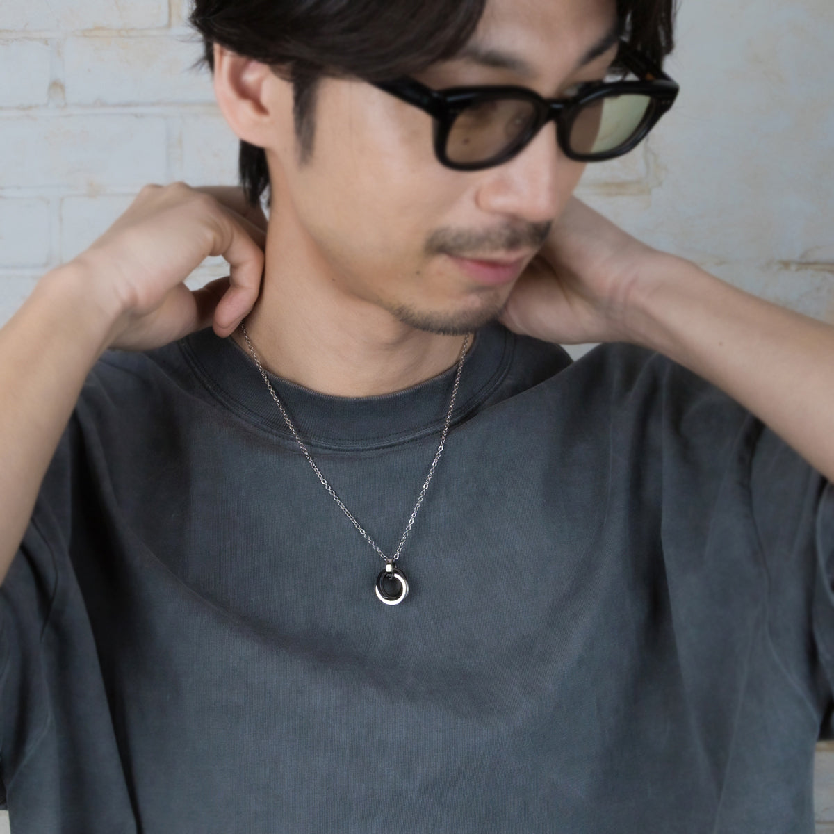 ダブルリングネックレス – BLESS