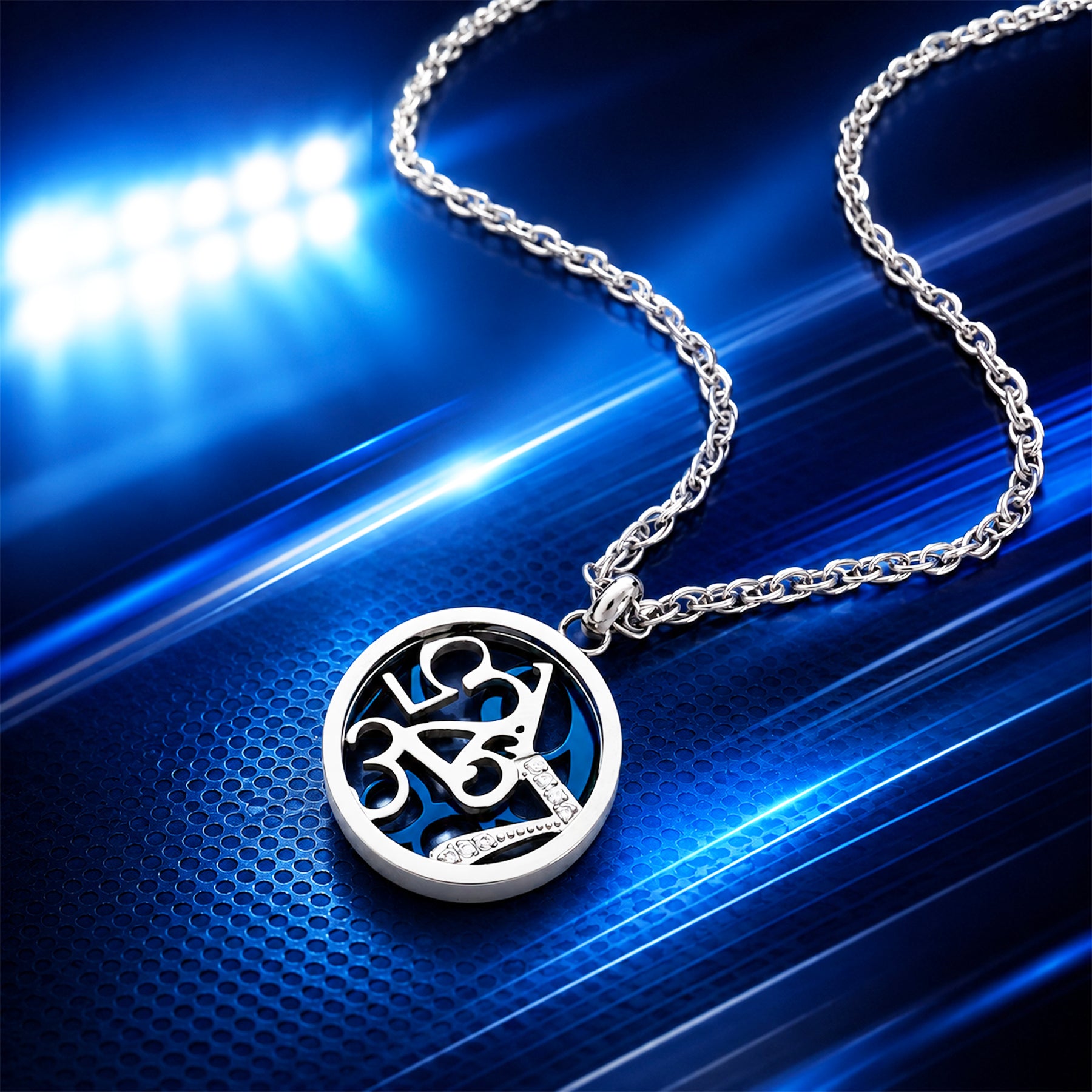 限定商品】ブルーナンバーネックレス / SGN-545 – BLESS