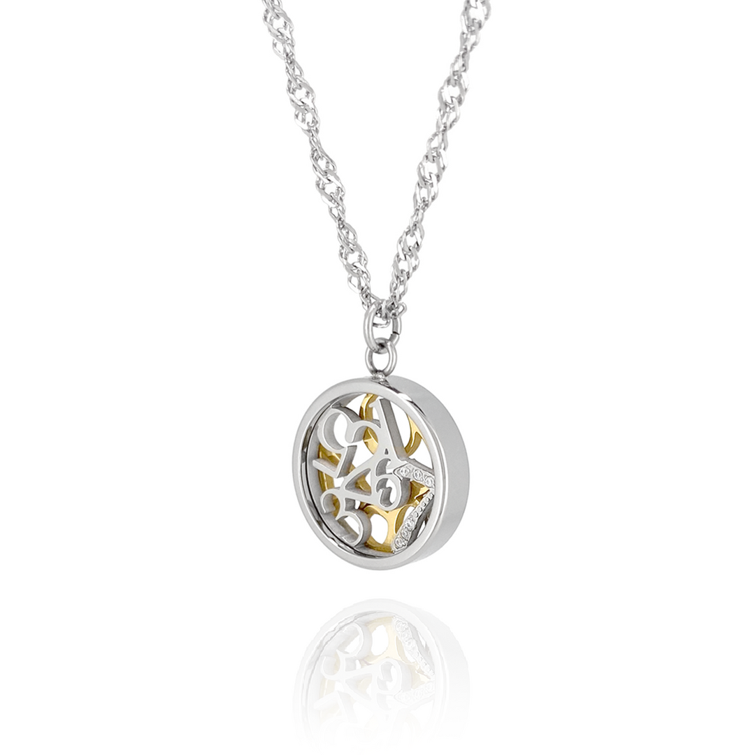 Number Coin Necklace / SGN-401
