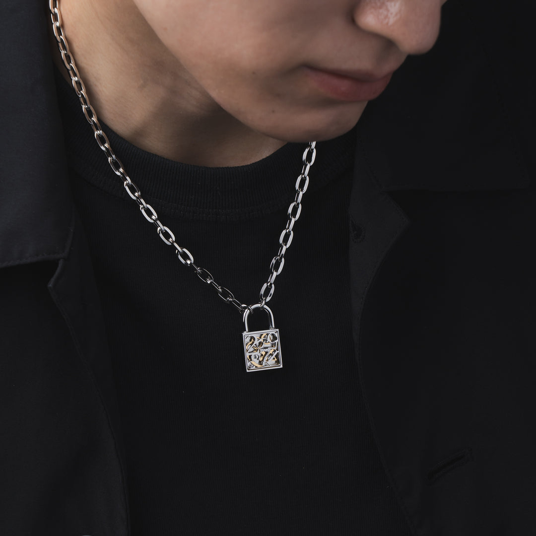 ナンバーパドロックネックレス / SGN-437