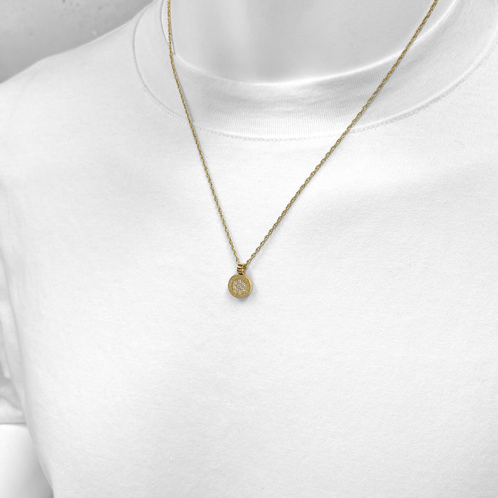 Round Icon Necklace / SGN-440